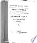 La unica gramatica conocida de la lengua Pame