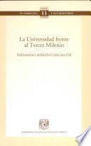 La Universidad Frente Al Tercer Milenio