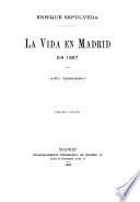 La vida en Madrid en 1887