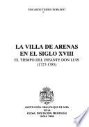 La villa de Arenas en el siglo XVIII