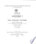 Lachish I (Tell Ed. Duweir)