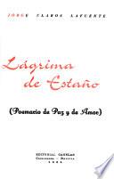 Lágrima de estaño