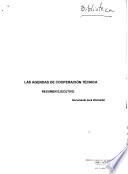 Las Agendas de Cooperacion Tecnica Resumen Ejecutivo