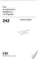 Las asociaciones familiares en España