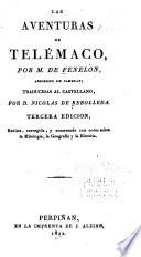 Las aventuras de Telémaco ...