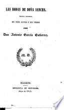 Las bodas de Doña Sancha
