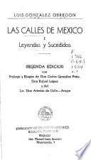 Las calles de México: Leyendas y sucedidos
