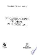 Las capitulaciones de Indias en el siglo XVI