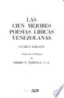 Las cien mejores poesías líricas venezolanas
