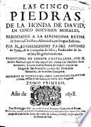 Las cinco piedras de la honda de David, en cinco discursos morales