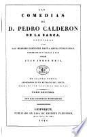 Las comedias de d. Pedro Calderon de la Barca,