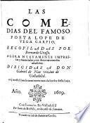 Las comedias del famoso poeta Lope de Vega Carpio