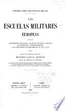 Las escuelas militares europeas con los antecedentes históricos