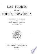 Las flores en la poesía española