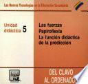 Las fuerzas. Papiroflexia. La función didáctica de la predicción