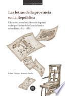 Las letras de la provincia en la República
