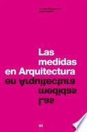 Las medidas en arquitectura