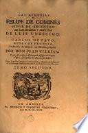 Las memorias de Felipe de Comines señor de Argenton,