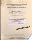 Las mujeres productoras de alimentos en Panamá: diagnóstico y políticas