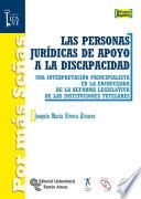 Las personas jurídicas de apoyo a la discapacidad