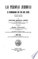 Las personas jurídicas y su responsabilidad civil por actos ilícitos