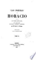 Las Poesias de Horacio, 2