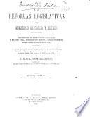 Las reformas legislativas del Ministerio de Gracia y Justicia
