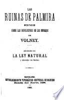 Las ruinas de Palmira