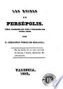 Las Ruinas de Persépolis