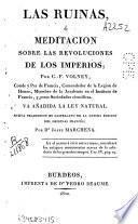 Las ruinas, o meditación sobre las revoluciones de los imperios