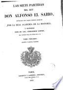 Las Siete Partidas del rey don Alfonso el Sabio, 3