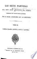 LAS SIETE PARTIDAS DEL REY DON ALFONSO EL SABIO