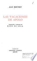 Las vacaciones de Apolo