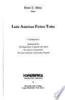 Latin American Fiction Today