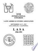 Latin American Studies Association ... International Congress
