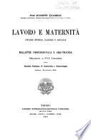 Lavoro e maternità, studio etnico, clinico e sociale