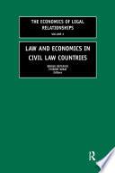 Law and Economics in Civil Law Countries