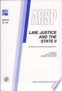 Law, Justice and the State: The nation, the state and democracy