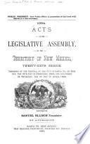 Laws of the Territory of New Mexico