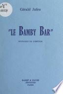 Le Bamby bar