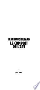Le complot de l'art