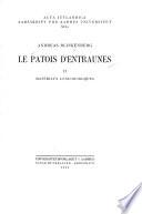Le patois d'Entraunes