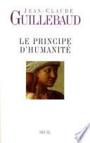 Le Principe d'humanité