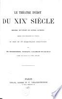 Le théâtre inédit du 19e siècle