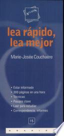 Lea rápido, lea mejor