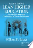Lean Higher Education