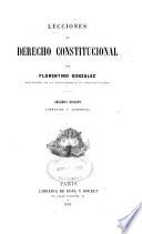 Lecciones de derecho constitucional