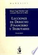 Lecciones de derecho financiero y tributario