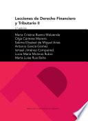 Lecciones de Derecho Financiero y Tributario II (2ª ed.)