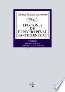 Libro Lecciones de Derecho Penal Parte general